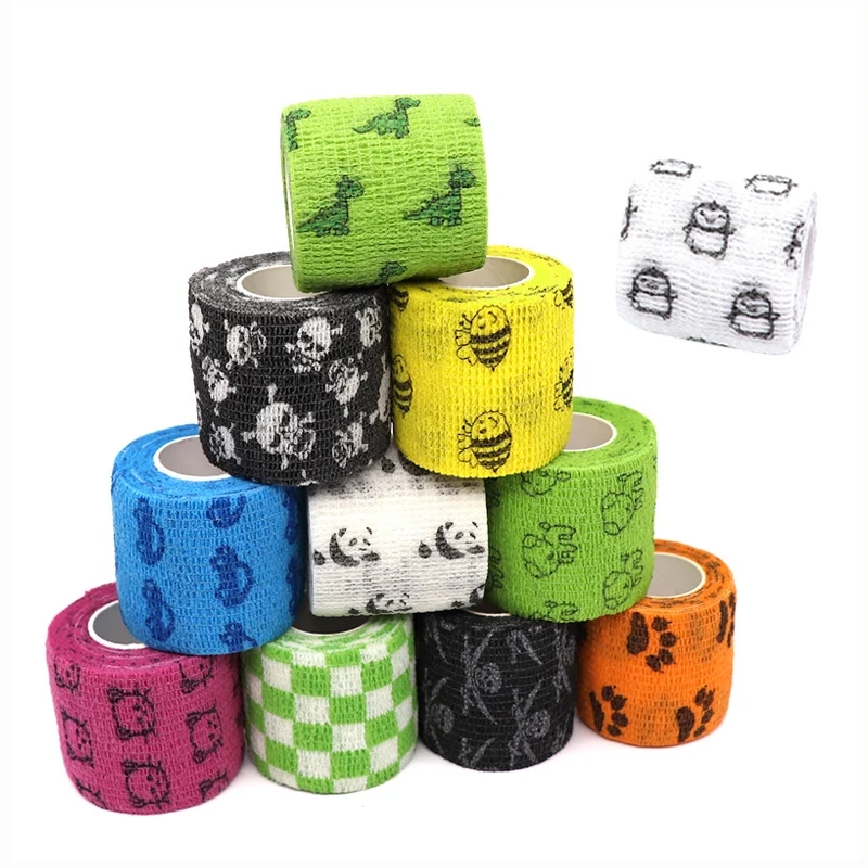 Medical Tape - Animal Pattern Printed Self Adhesive Elastic