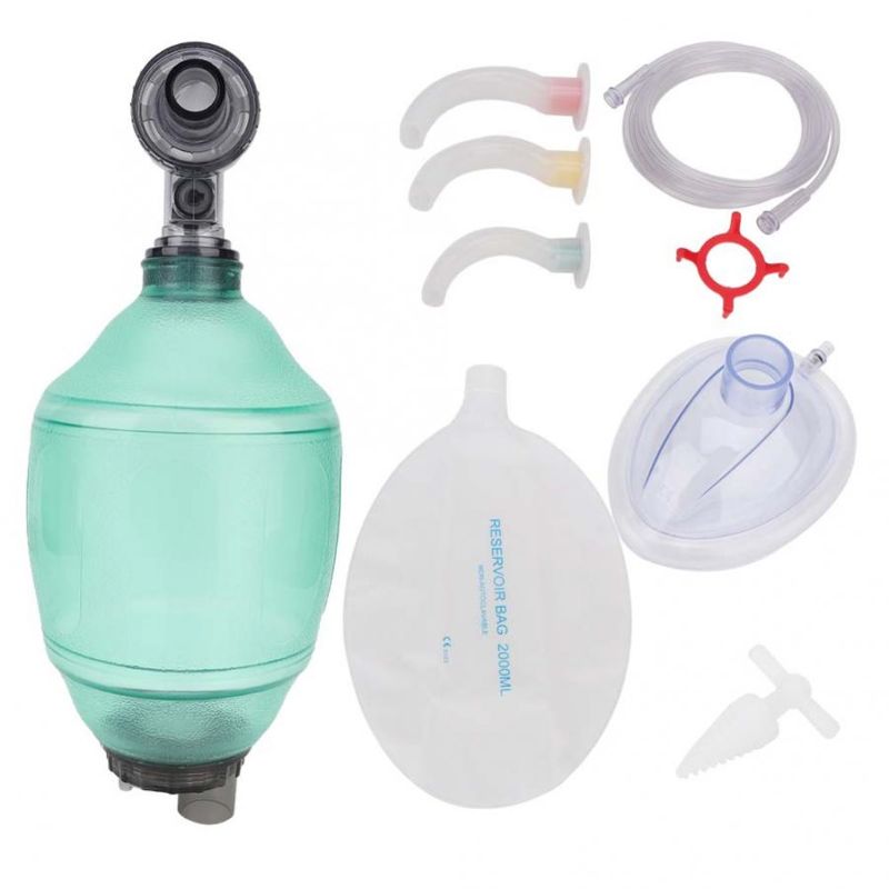 First Aid Kit - Adults Manual Resuscitator PVC Ambu Bag