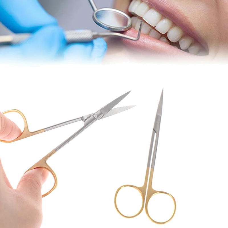 Medical Scissors - Dentist Scissors Hemostatic Forceps Stainless Steel