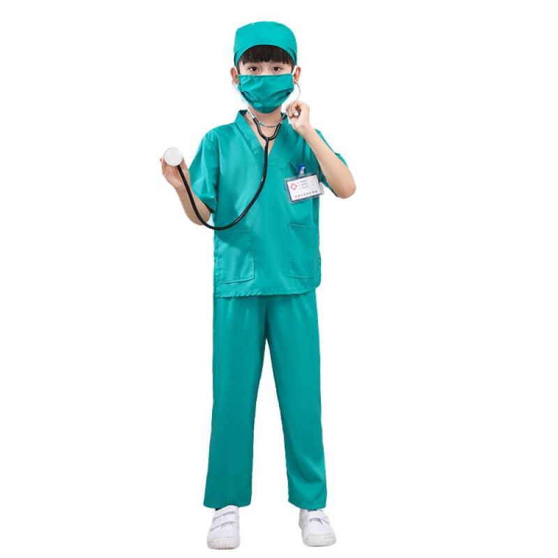 Kids Doctor Scrubs Costume Set - Stethoscope recension och pris