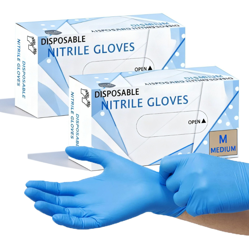 10-100PCS Blue Nitrile Gloves  - Medical Gloves recension och pris