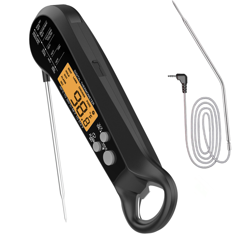 Long Cable Professional Meat T - Thermometer Digital recension och pris